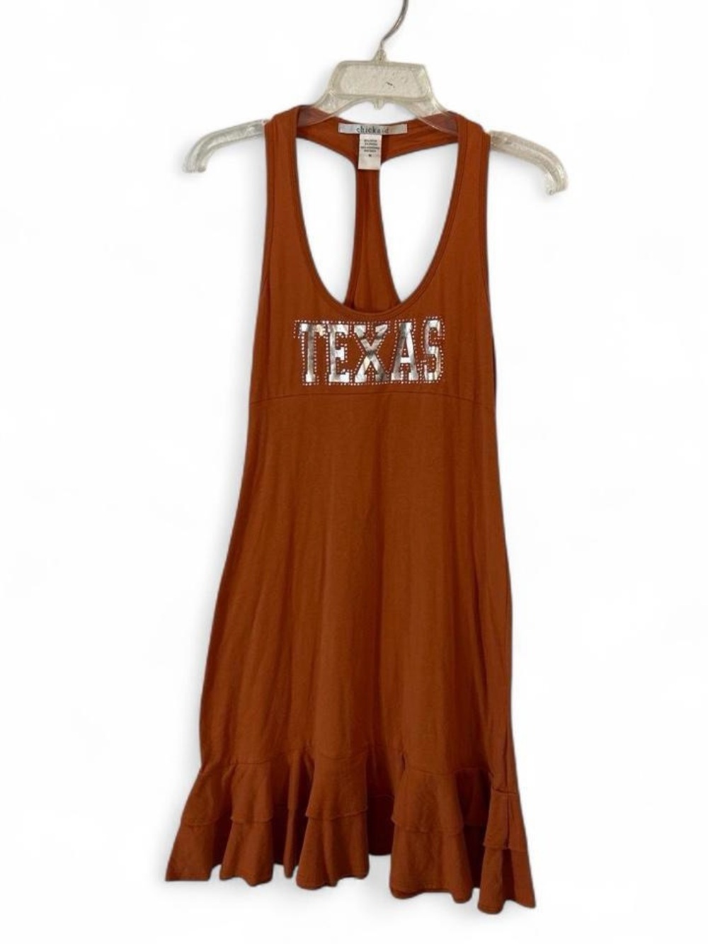 University of Texas Longhorns, Chicka-d burnt orange dress silver letters studs